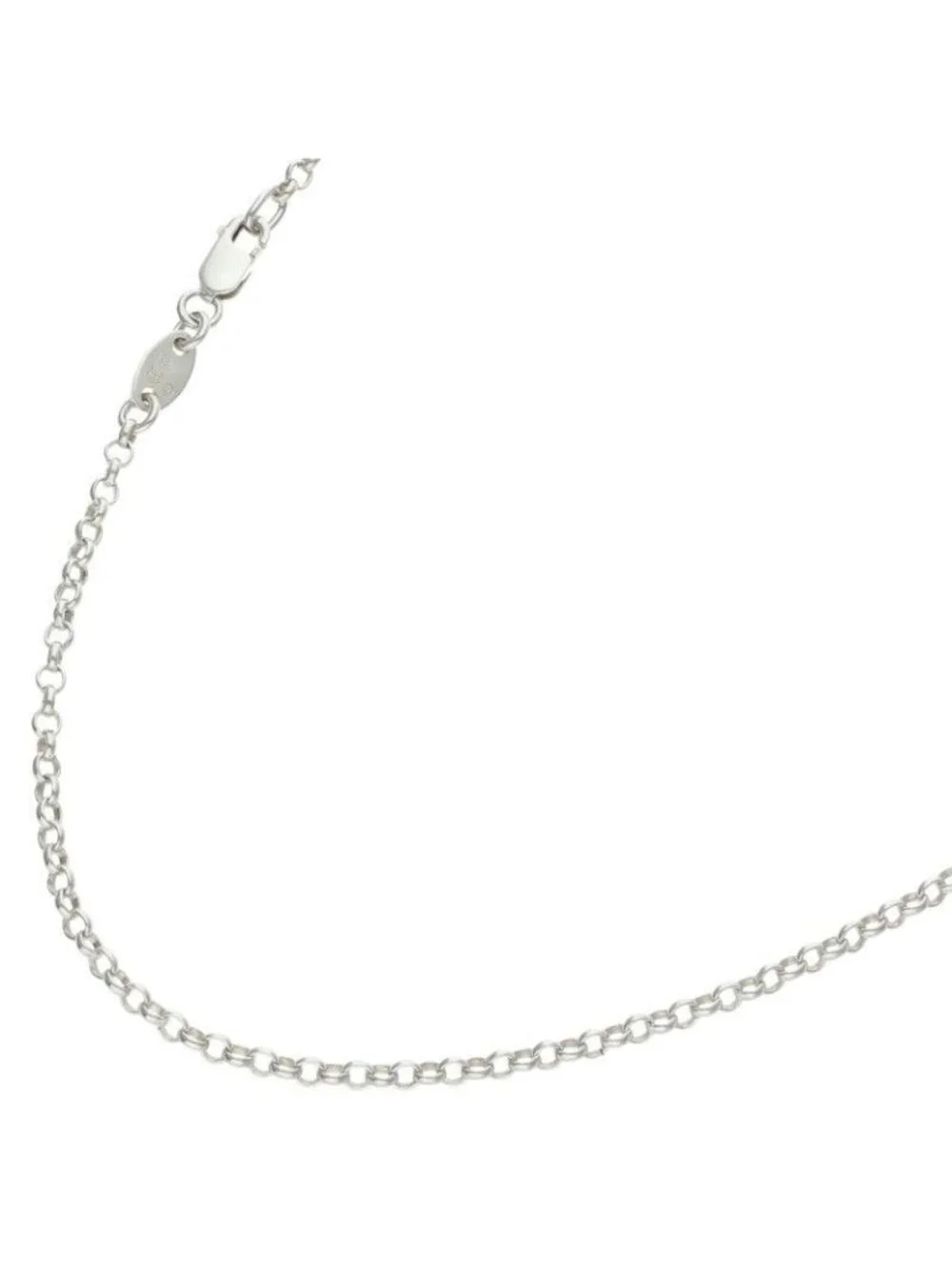 Chrome Hearts Neckchain Roll Chain Silver Necklace